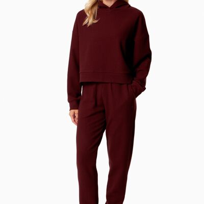 PARISS | Pantalon de survêtement gaufré en coton biologique et polyester recyclé