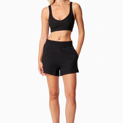 SAVANNA | Short gaufré en coton biologique et polyester recyclé
