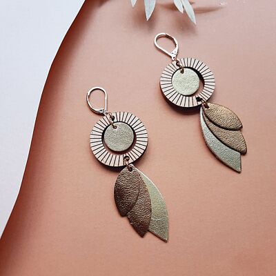 SOLARIS Champagne Drop Earrings