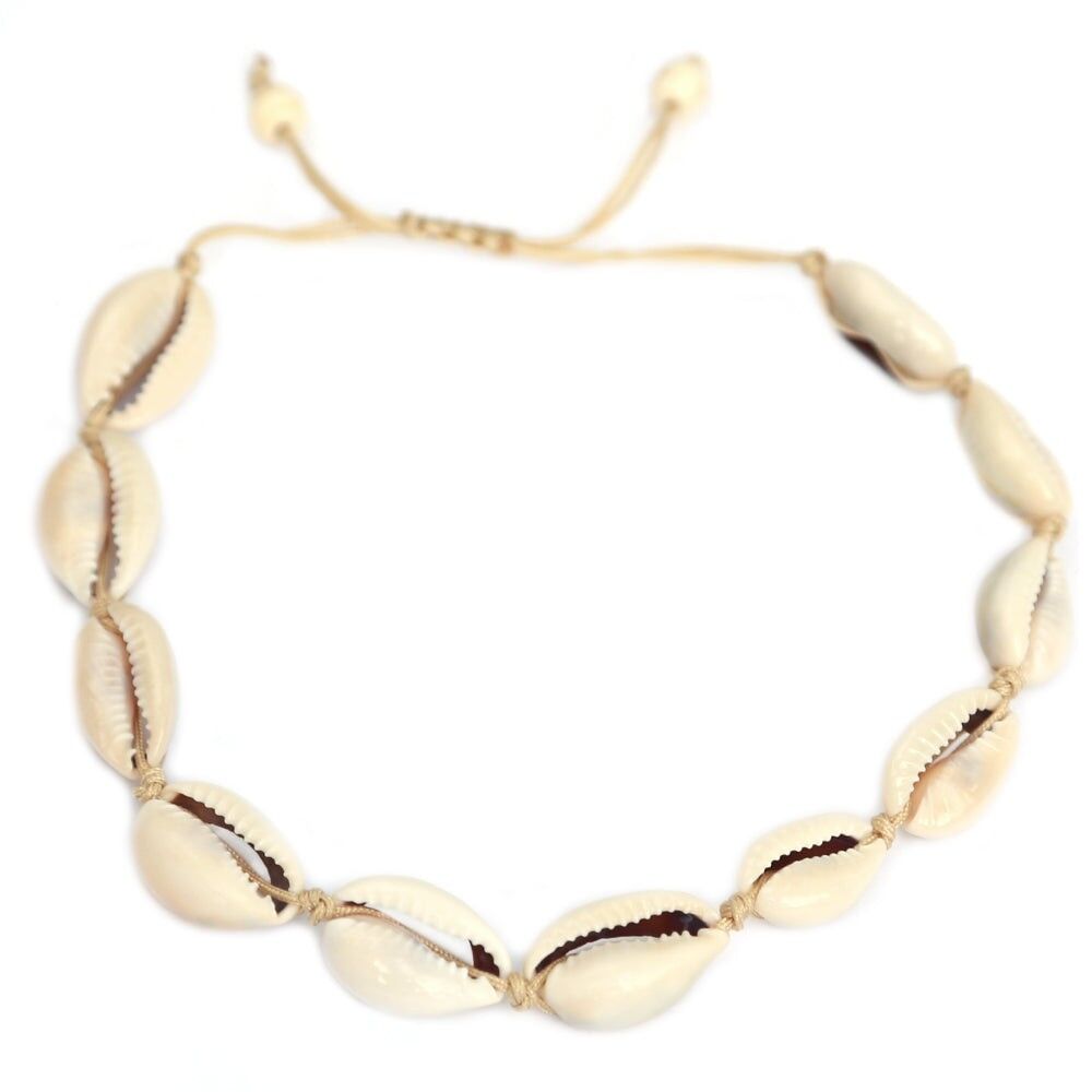 Cavigliera con conchiglie