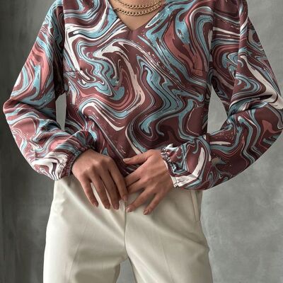 Printed blouse