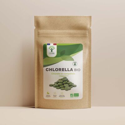 Comprimidos de Chlorella orgánica - Bioptimal