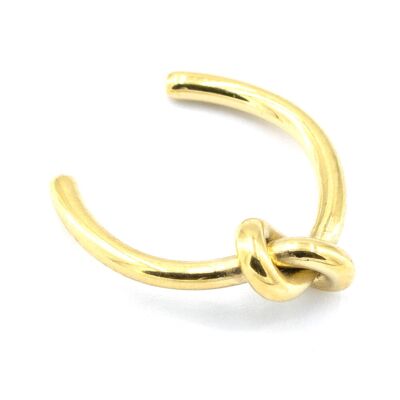 Stainless steel earrings for women Earcuff 05, light and robust