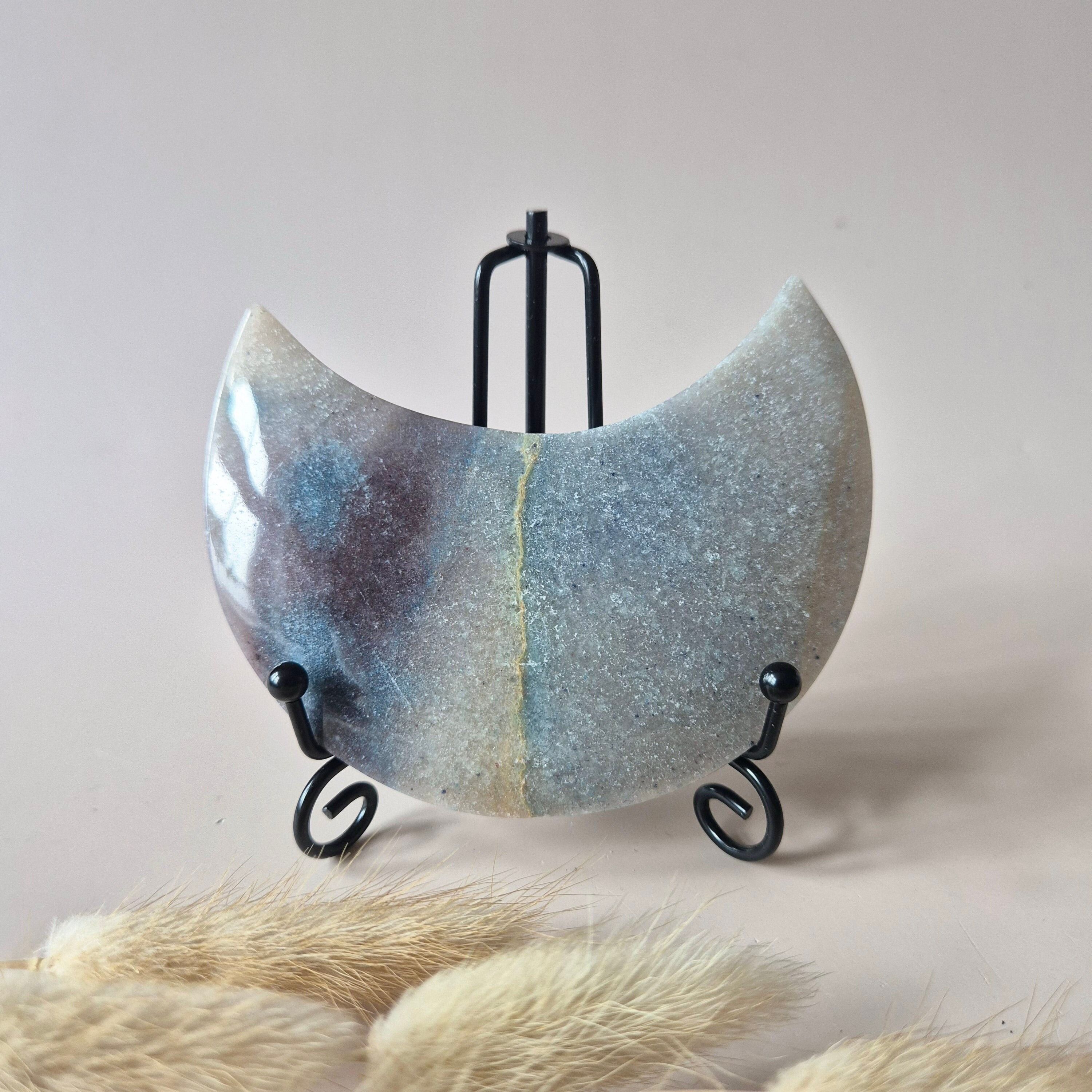 Piedra preciosa Trolleite Luna – 12 cm (aprox.200 - 250 g) #1