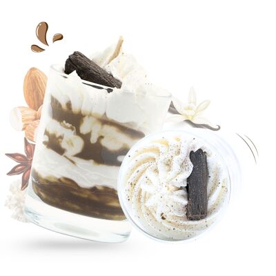 Gourmet cinnamon roll candle - Christmas