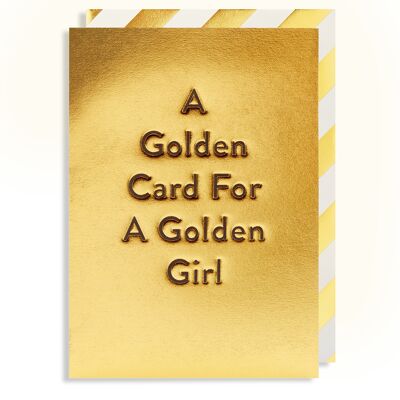 A Golden Card For A Golden Girl