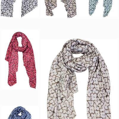 Winter Cotton scarf Qx80177