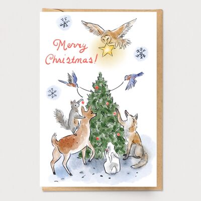 Navidad en el bosque