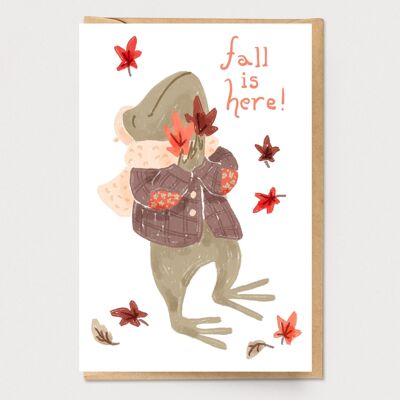 Grenouille d'automne