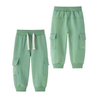 Pantalón deportivo afelpado con cordon ajuestado BBI65009
