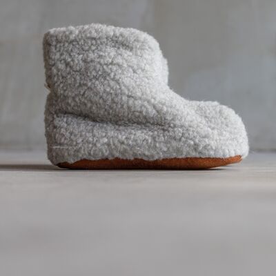 Zapatillas de lana Sami - Gris - 6 tallas