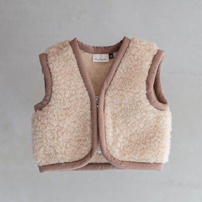 Body warmer in lana Nilo - XS/74-92 - 3 colori