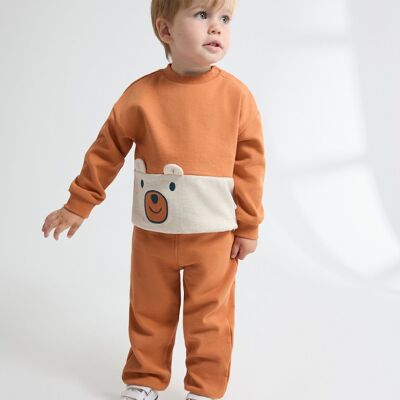 Set felpa e pantaloni lunghi per neonato BBI65023