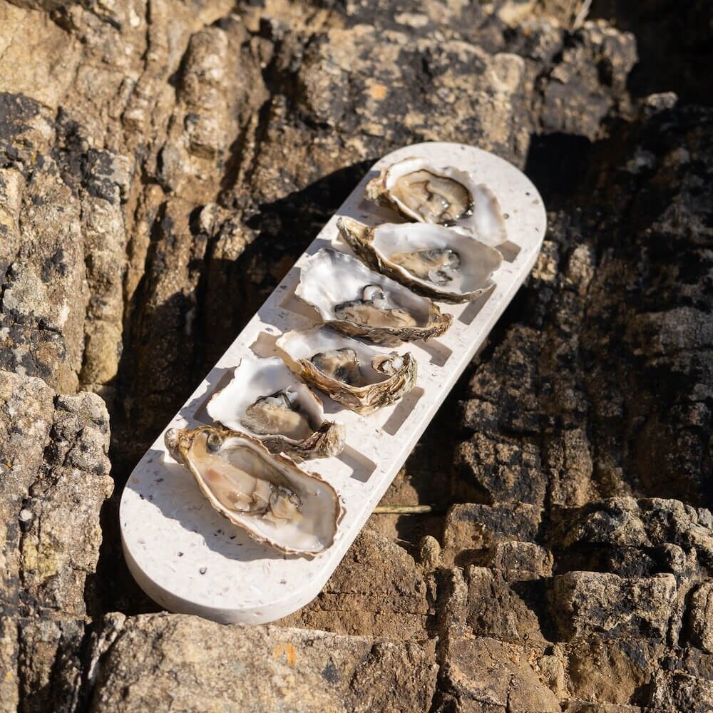 Oyster Trays Half Dozen Made from Recycled Shells