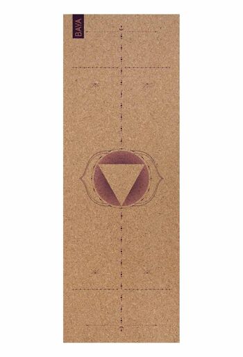 Tapis de yoga NATURAE® Liège Classic - 4 mm Ajna 1