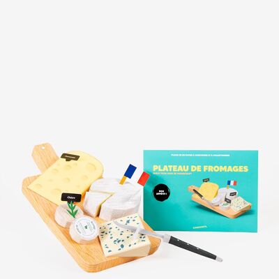 3D Paper Model Cheese Board - Craft Activity - Creative Christmas Gift