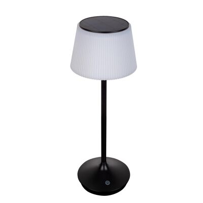 Lampada a LED "EMMI" per interni ed esterni, lampada da tavolo in metallo e plastica, con LED integrati, lampada da tavolo a LED per balcone, terrazza, giardino, soggiorno, giardino d'inverno, ca.38 cm di altezza