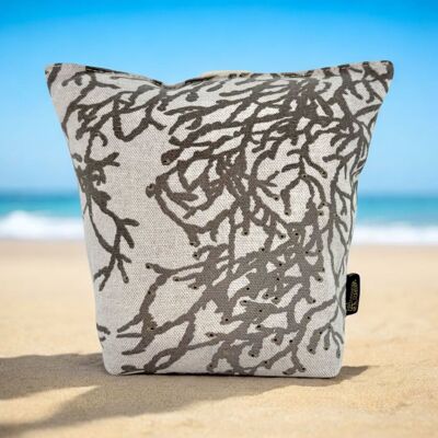 Bag doorstop, "Caledonia" gray