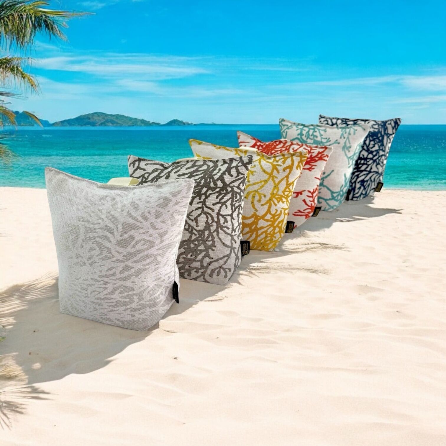 Confezione da 6 cunei per porta borse, "Caledonia"