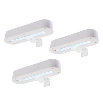 Lámpara solar LED "GARDEN LIGHT" (juego de 3) blanca