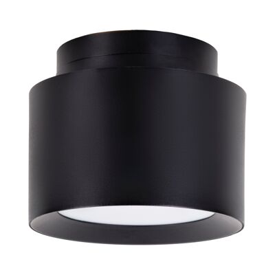Foco LED D: 14cm negro "TRIMES"