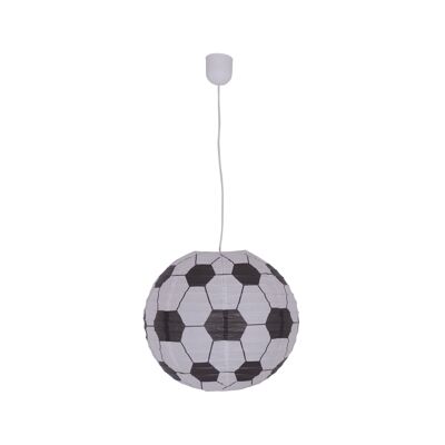 Japanballon Fußball Pendelleuchtenschirm aus Papier mit 40 cm Durchmesser