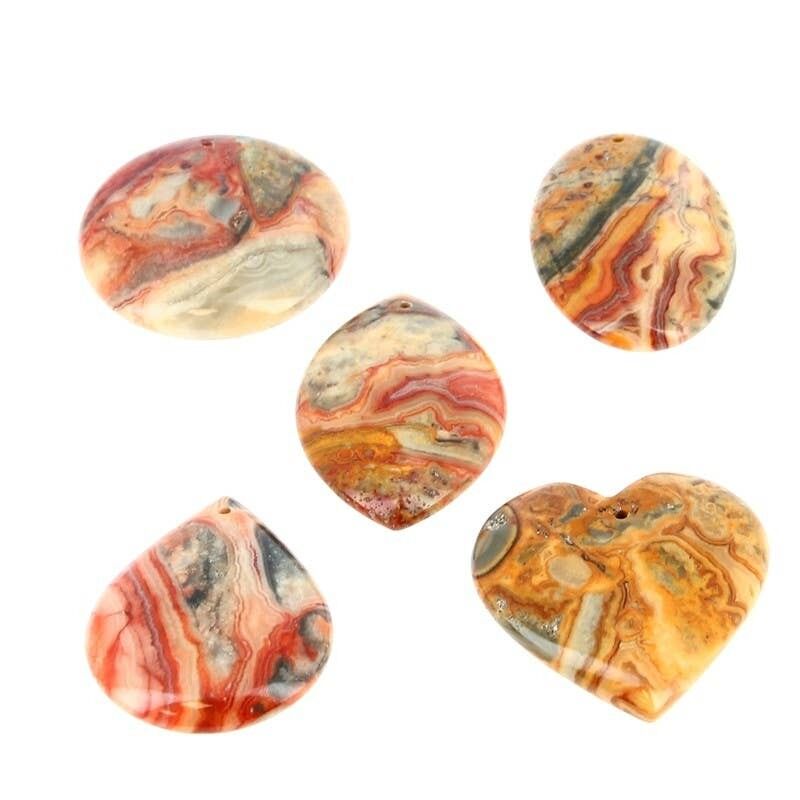 Ciondoli EXTRA in agata pizzo pazzo