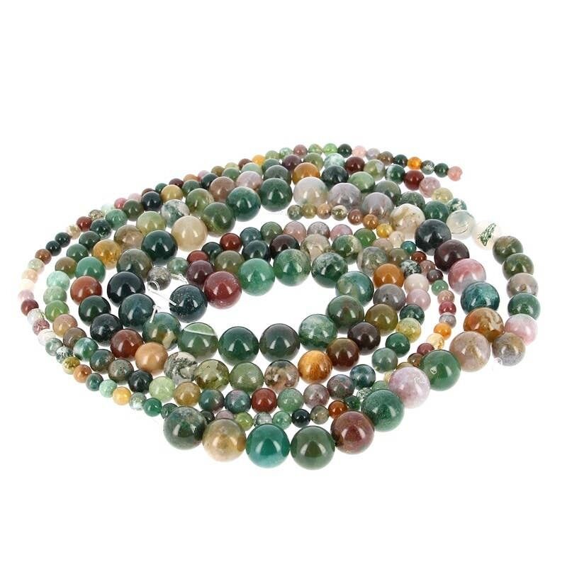 Perle di agata indiana