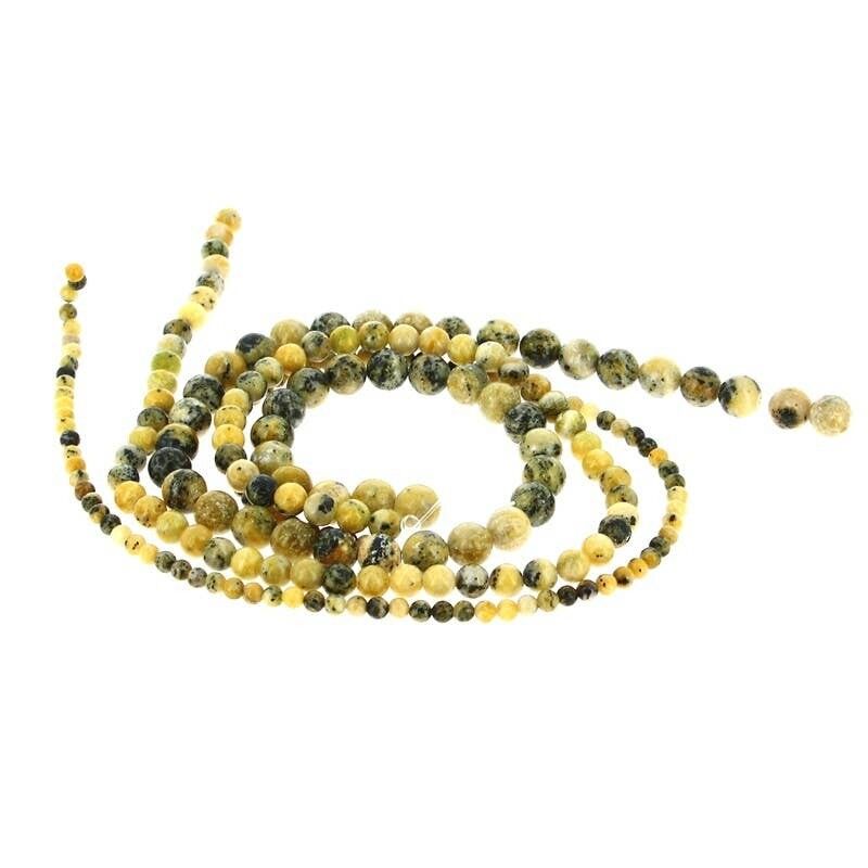 Perle di serpentina (giada)