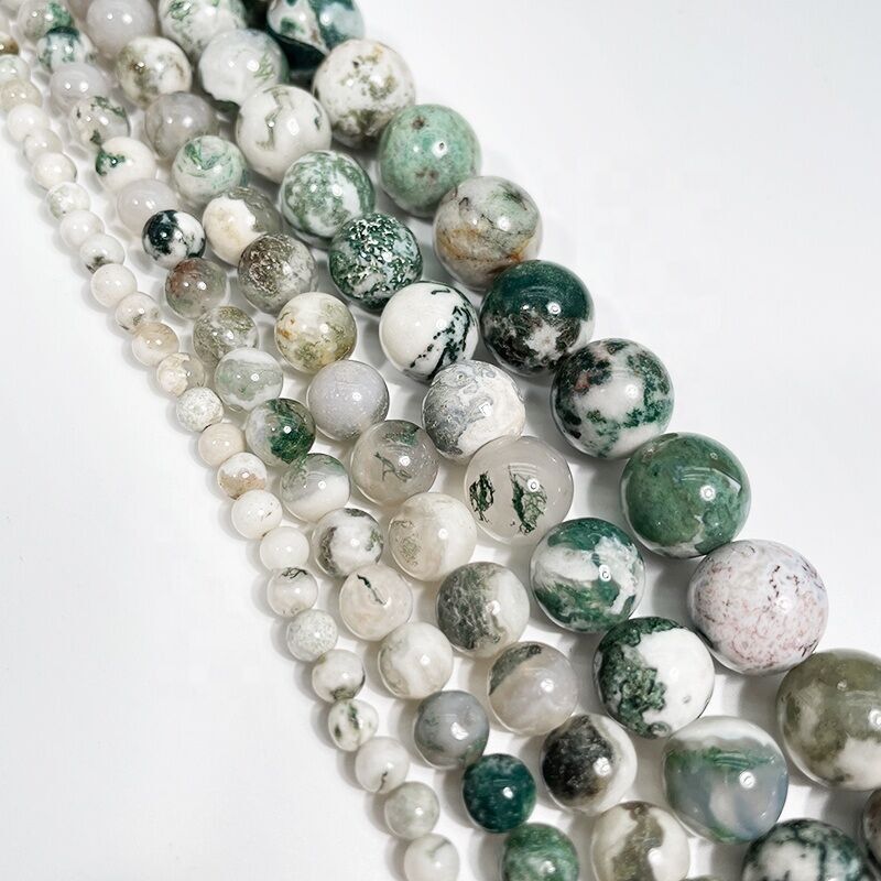 Perline di agata arborea