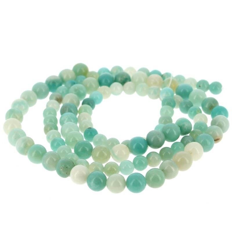 Perle di amazzonite naturale qualità AA