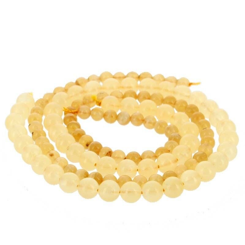 Perle di calcite gialla EXTRA