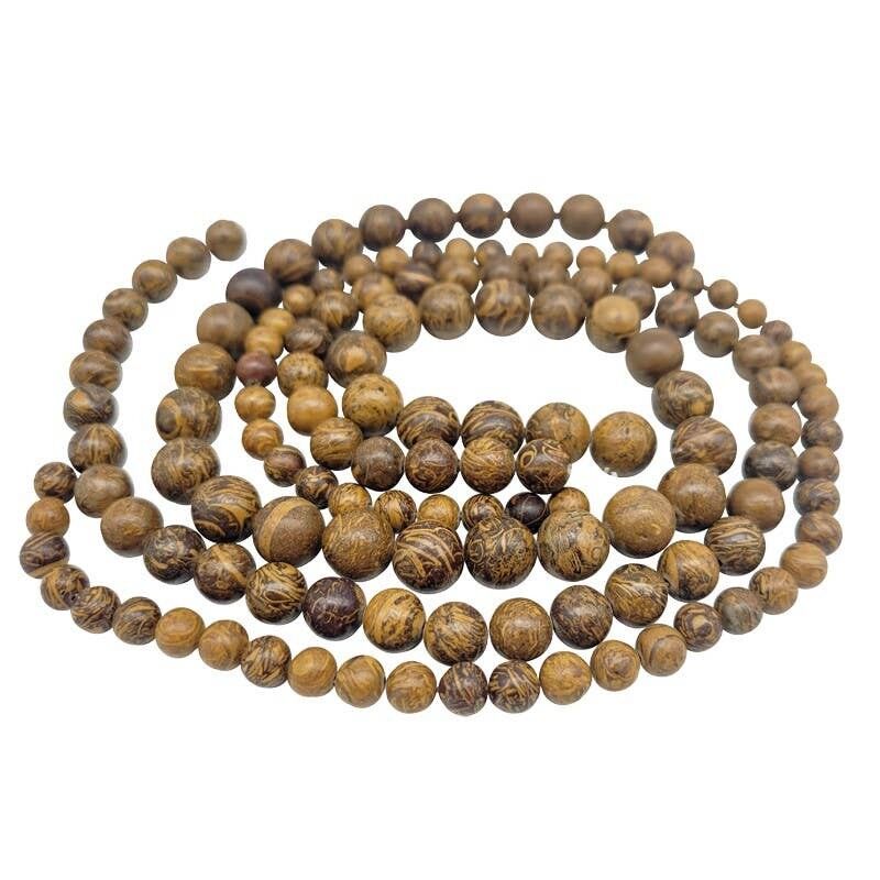 Perle di diaspro Mariam (pietra per calligrafia)