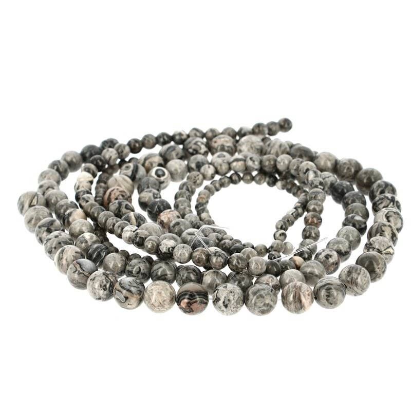 Perline di pietra di diaspro