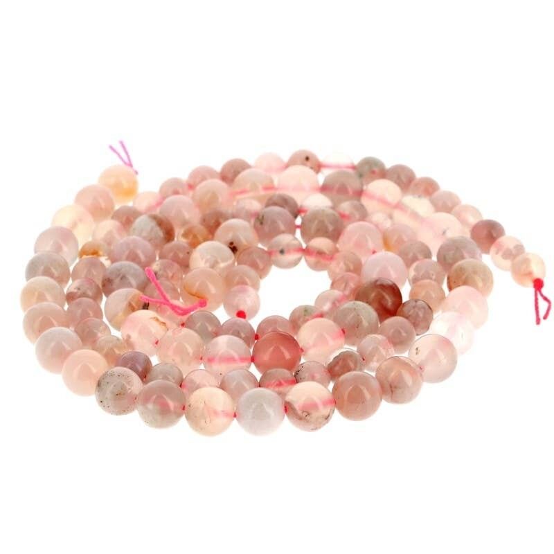 Perline di agata fiore EXTRA