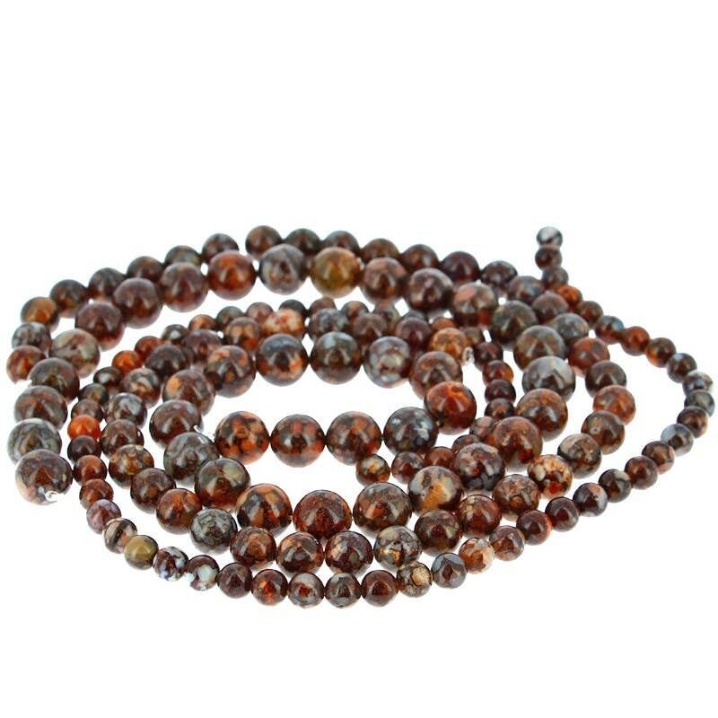 Perle di opale bianco e nero