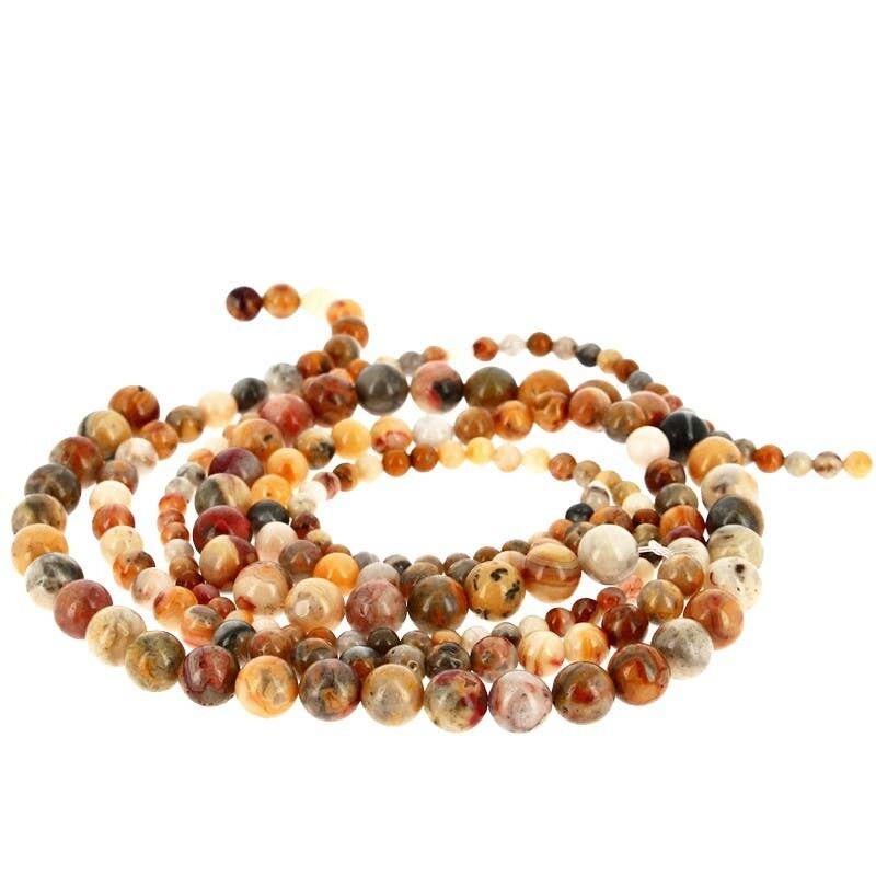 Perline di agata Crazy Lace