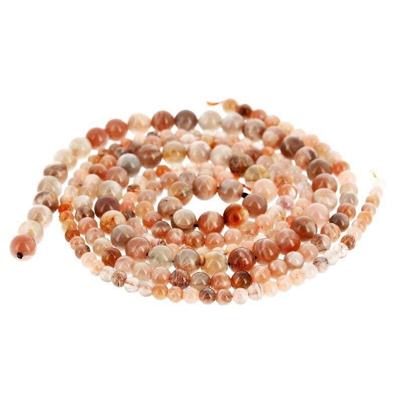 Perline di pietra di luna extra miste