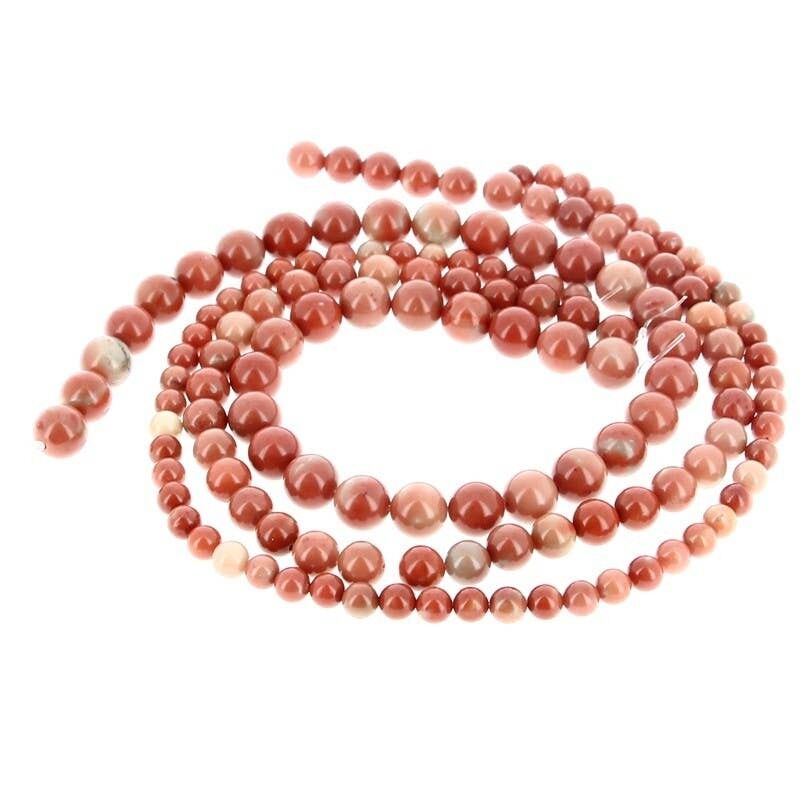 Perle di angelite arancione EXTRA