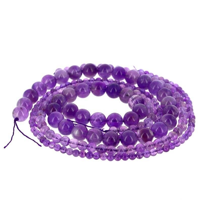 Perle di ametista EXTRA trasparenti