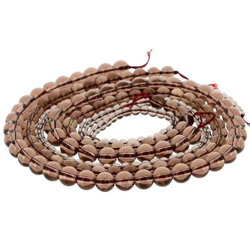 Perle di quarzo fumé extra