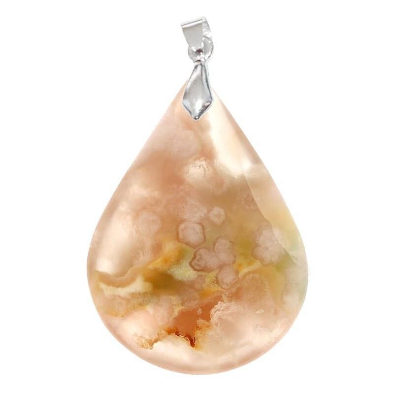 Pendenti a forma di fiore in agata, 2 o 3 pezzi.5CM