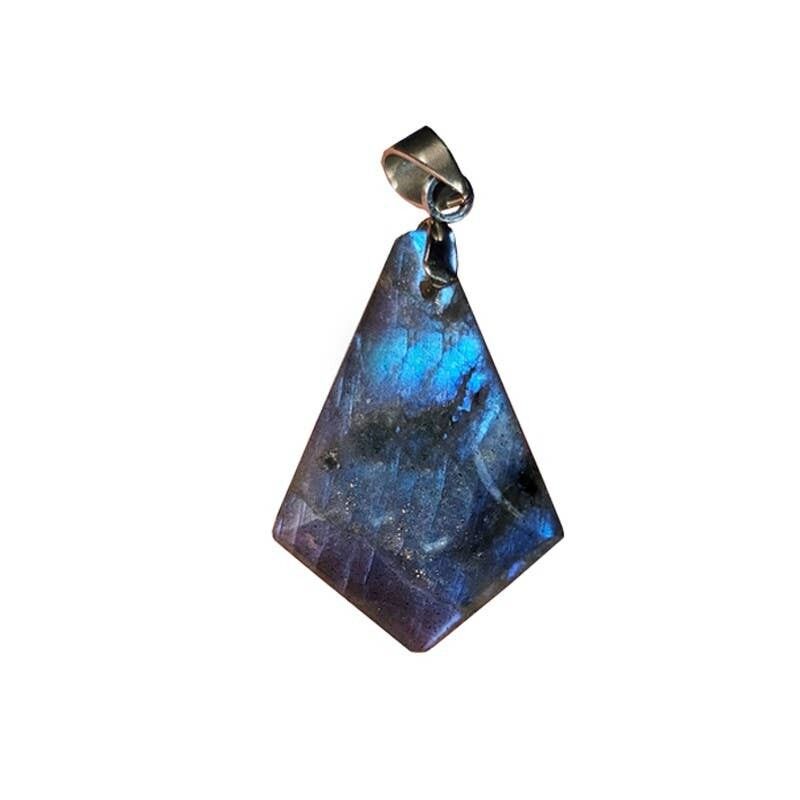 Ciondolo aquilone EXTRA in labradorite da 2 a 3.5CM