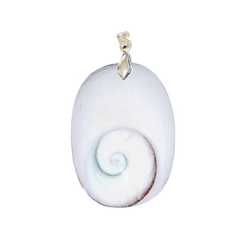 2 pendenti ovali con l'occhio di Santa Lucia.5 a 3.5CM