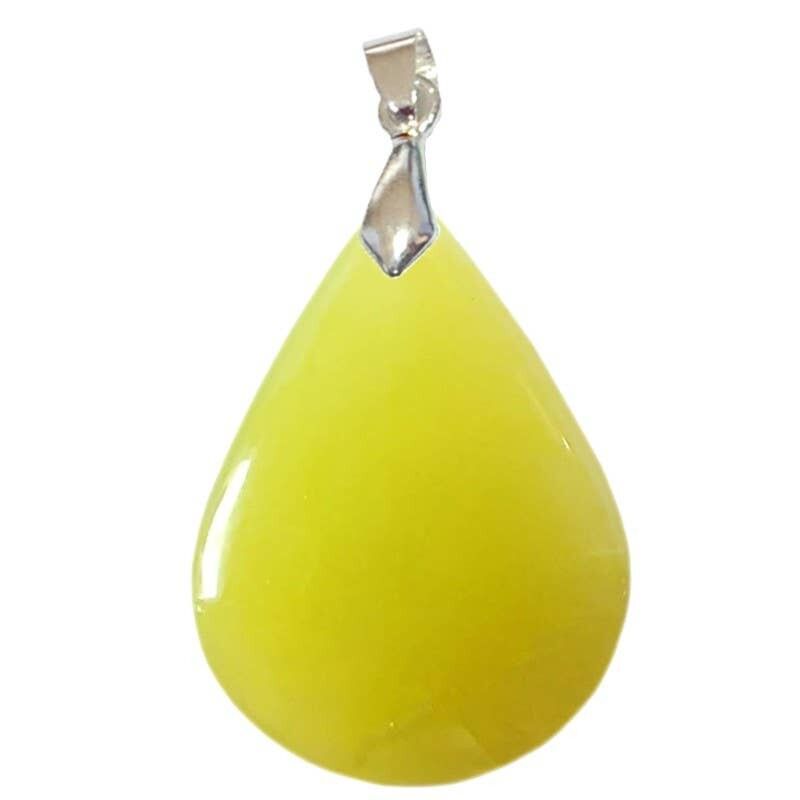 Pendenti a goccia in opale verde da 2.5 a 3.5CM