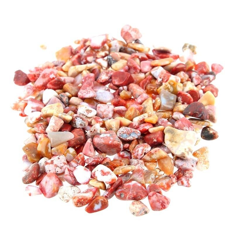 Pietre burattate EXTRA di diaspro orbicolare rosa da 500 g