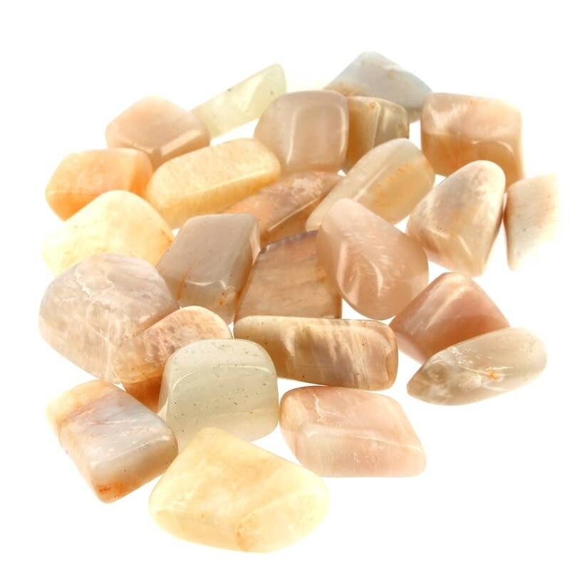 500 g Arancio Moon Stone Rolled Stones EXTRA