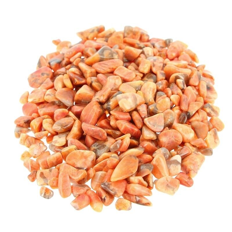 500 g Rolled Stones Moon Stone Peach EXTRA Madagascar