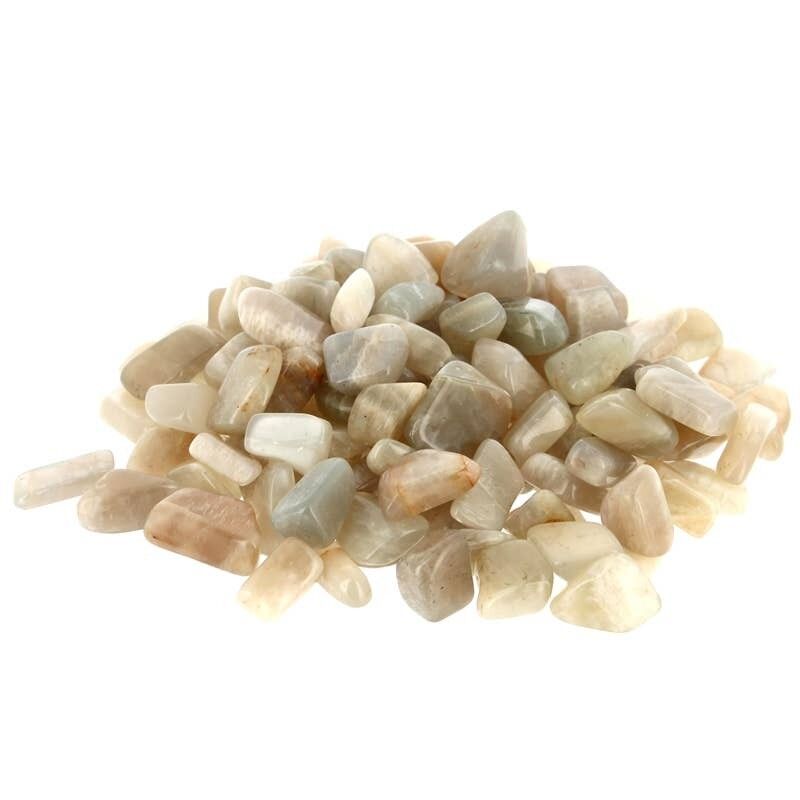 500 g EXTRA Pietra di Luna del Madagascar Pietre Burattate