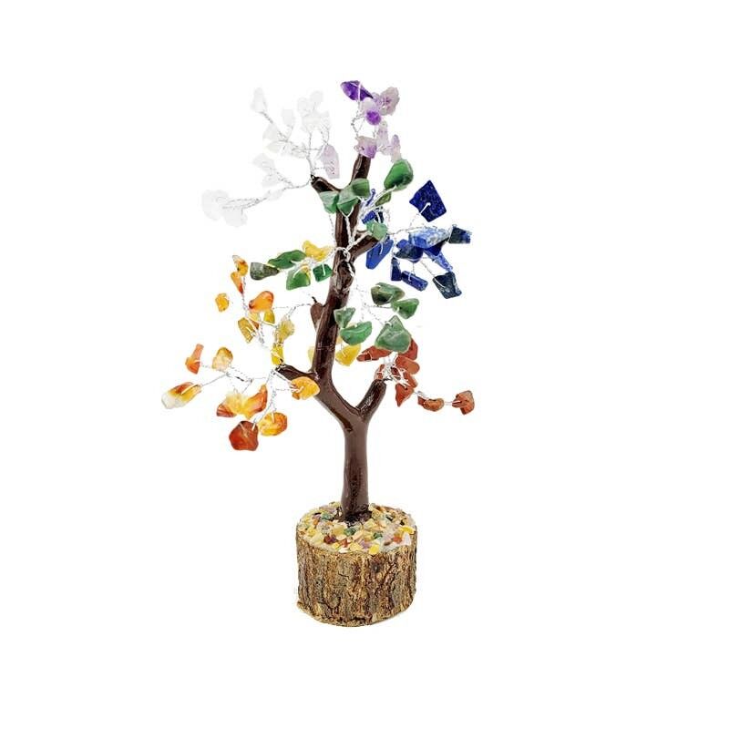 Albero della Felicità 7 Chakra 100 pietre 18 cm